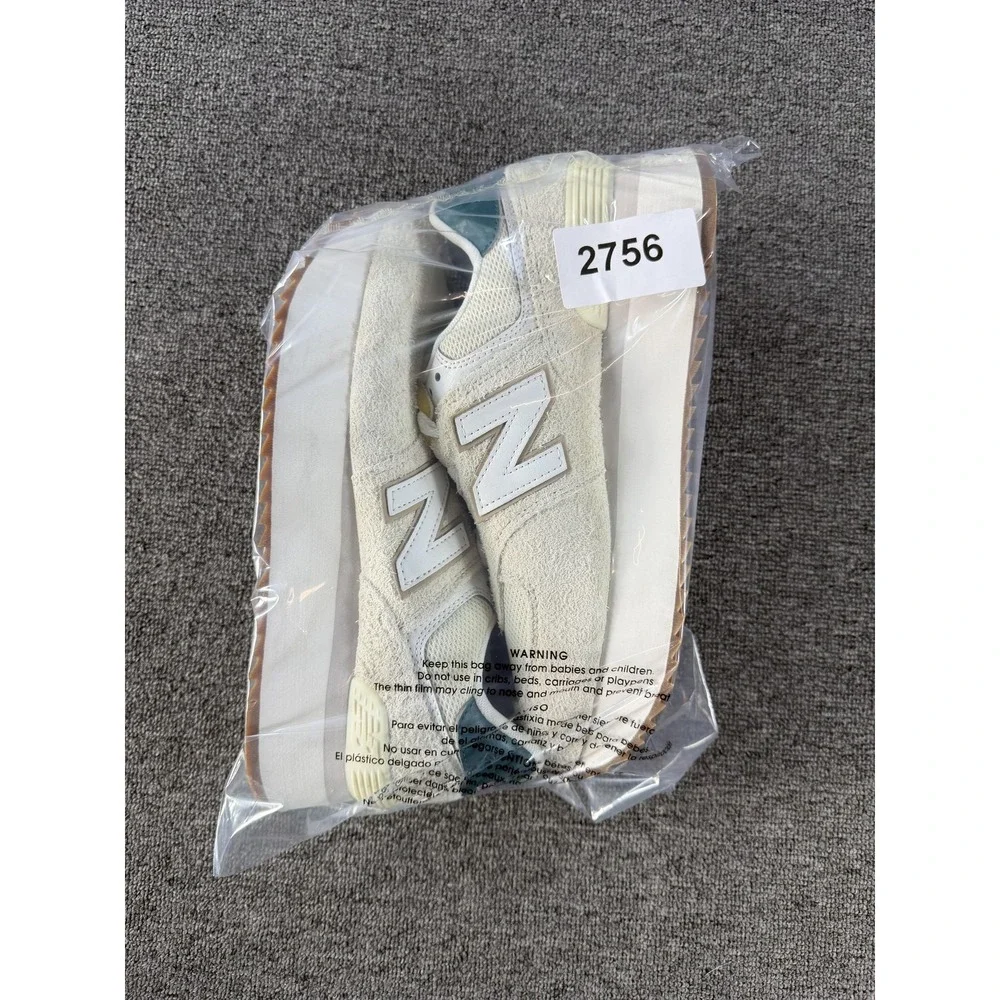 New Balance 574 Shoes Womens 9.5 Turtledove Vintage Teal Sneaker WL574ZKB
